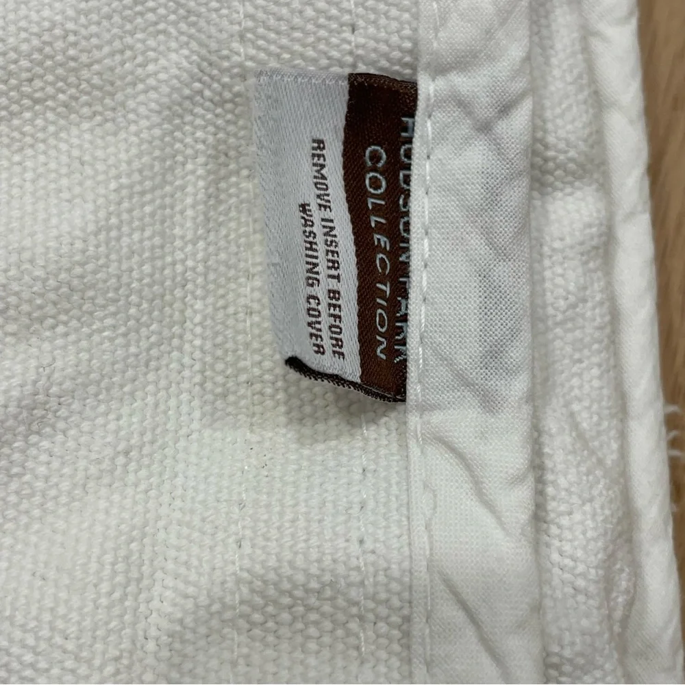 Hudson Park Collection beath Mats with Super Soft Insert Cotton